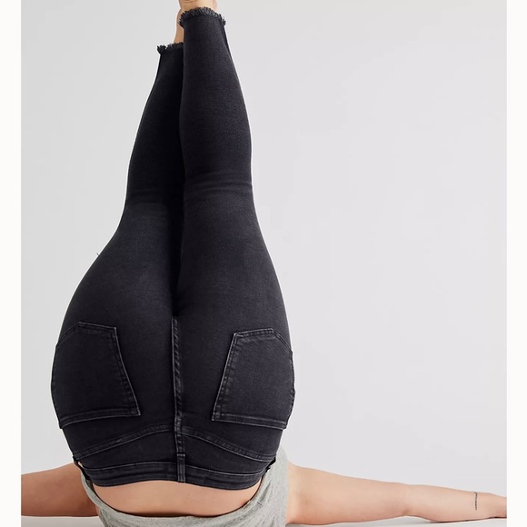 Free People Raw High Rise Jeggings - Picture 2 of 4